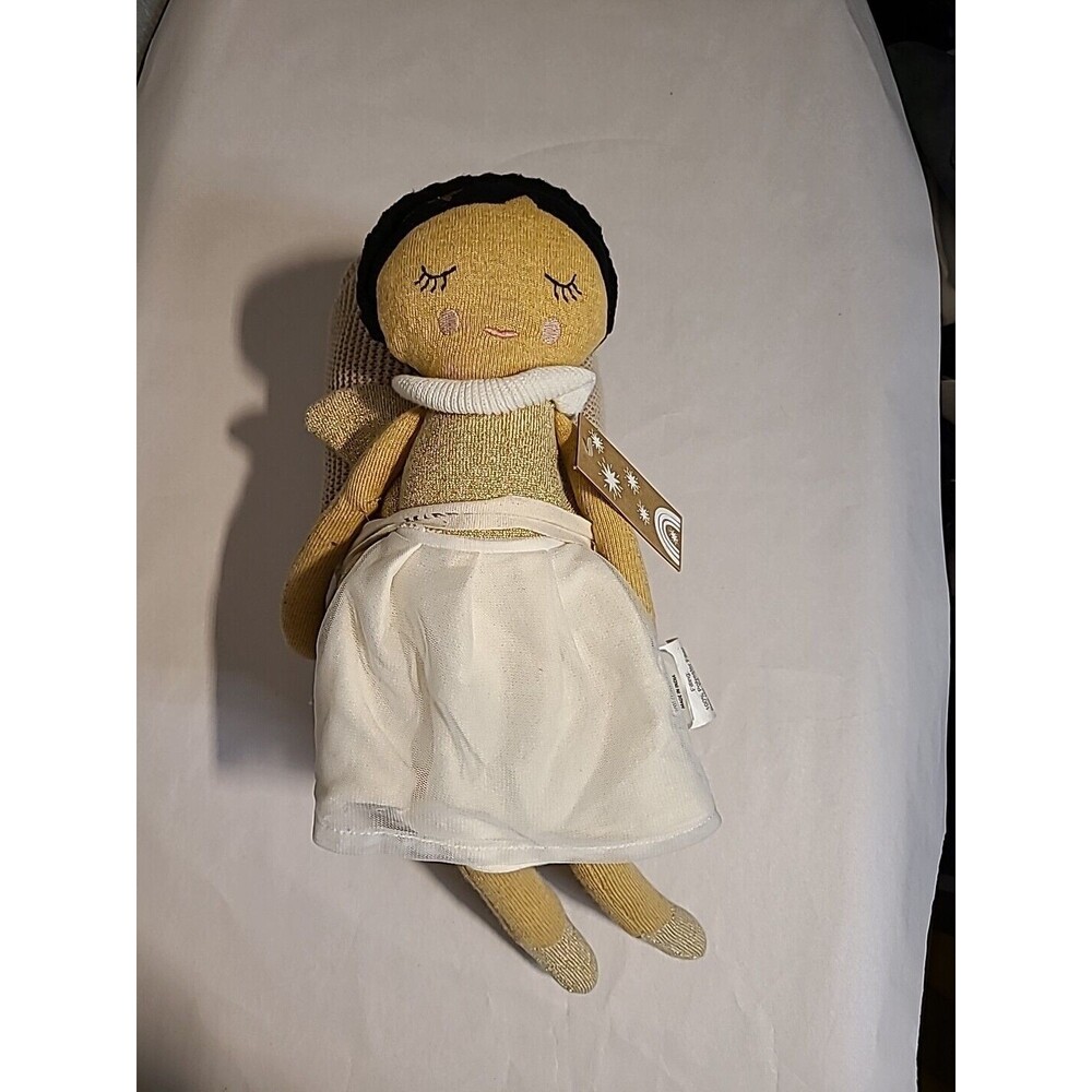 2020 Anthro ANGEL Ballerina Doll Aria W Blanket NWT